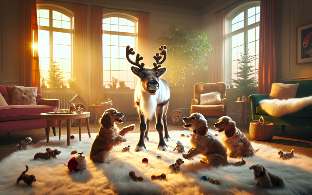 Meet Lars: A Reindeer with Dog-Like Behavior