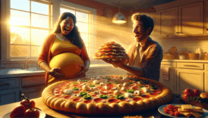 Pregnant Wife's Viral Pizza Order Sparks Laughter