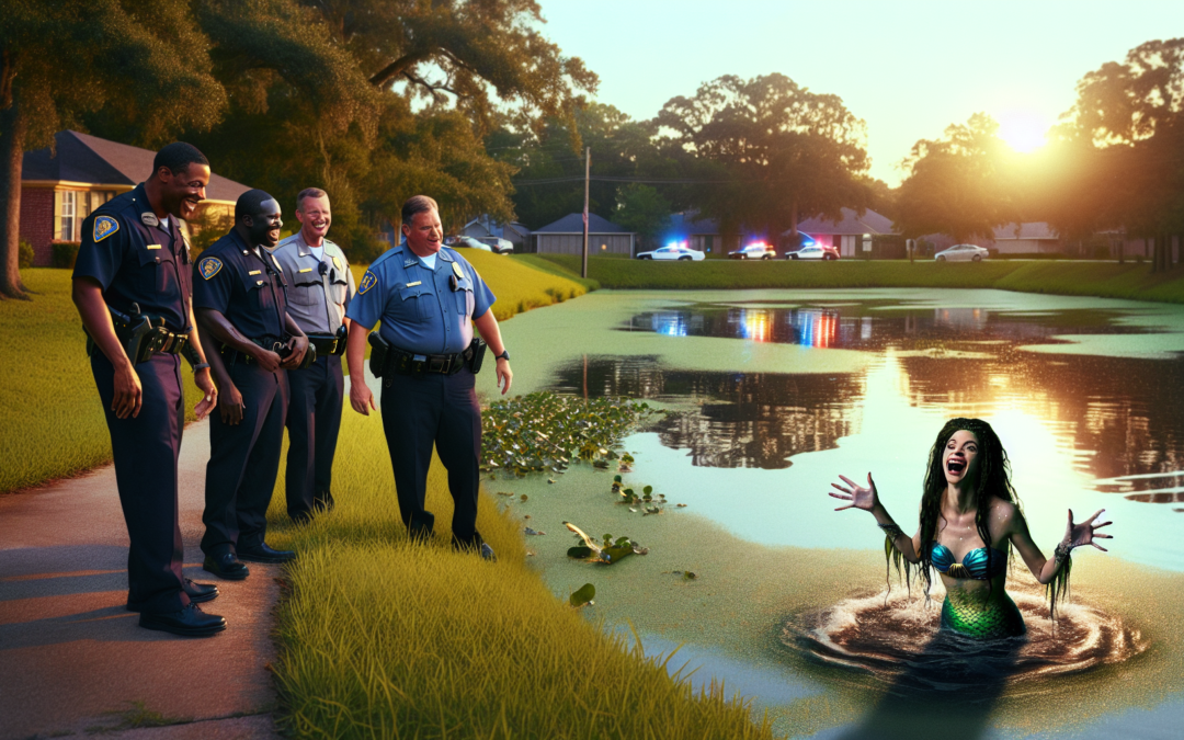 Naked Mermaid Adventure: A Louisiana Tale