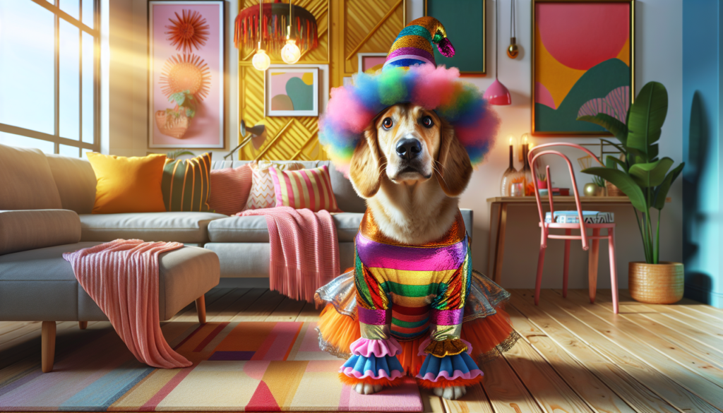 What Dogs Think on Dress Up Your Pet Day
