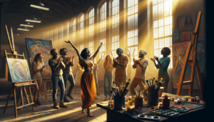 Celebrating an Artist's Residency Success