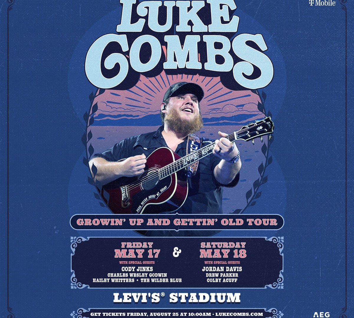 Win Tickets to see Luke Combs at Levi’s Stadium