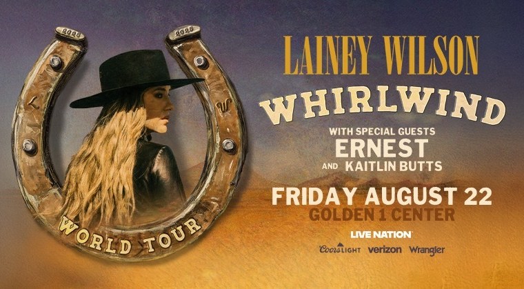 Enter to Win Tickets to See Lainey Wilson at Golden 1 Center